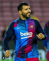 Sudadera Pre Match Nike FC Barcelona 2021-22 Home medio cierre utilería trainint top  Player Issue Kitroom