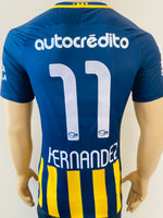 2017-2018 Rosario Central Player Issue Home Shirt Fernandez Pre Owned Size S
