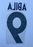 2019 2019 Abila Name Set Player Issue Boca Juniors Art Color away