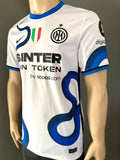 2021-2022 Inter Milan Away Shirt Alexis Serie A BNWT Size S