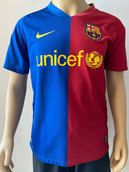 Jersey Nike FC Barcelona 2008-09 Home/Local Para Niños/For kids Nike Fit LFP