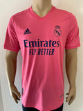 2020-2021 Real Madrid Away Shirt Player Issue Authentic Champions League Pre Owned Size M