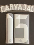 Name Set Número Dani Carvajal Real Madrid 2014-15 Para la camiseta de visita o Tercera/for Away and third kit SportingiD