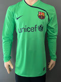 Jersey Nike FC Barcelona 2008-09 Portero/Goalkeeper Víctor Valdés Long Sleeve Kitroom Player Issue