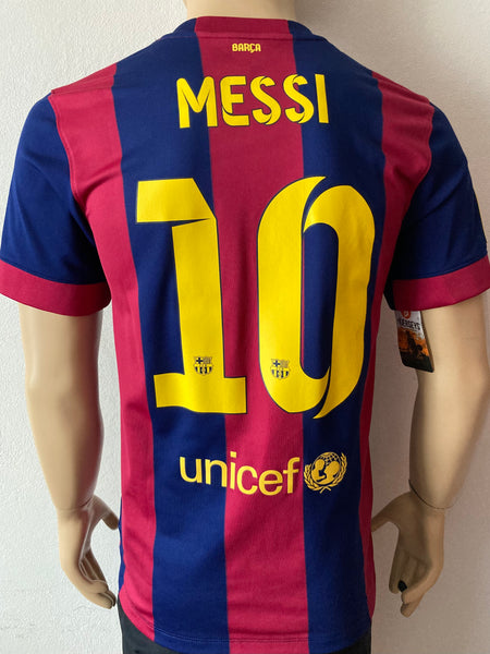 Jersey Nike FC Barcelona 2014-15 Local/Home Messi Copa del Rey Dri-Fit