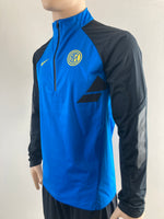 sudadera inter de Milan Milano medio cierre nike shield player issue kitroom 2021 talla chica