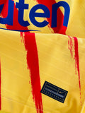 2021-2022 FC Barcelona Fourth Shirt Senyera Pedri Europa League Kitroom Player Issue Mint Condition Size M