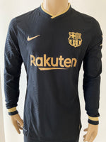 Barcelona visita manga larga 2020 2021 versión jugador liga Vaporknit player issue Kitroom away long sleeve