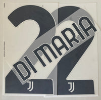 Nombre y número Juventus 22-23 Local Ángel Di María Serie A Player issue Name set Home kit