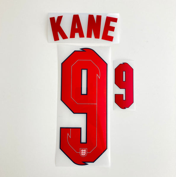 Nombre y numero Seleccion Inglaterra 2021 Local Eurocopa Grealish Henderson Kane