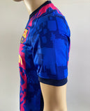 2021-2022 FC Barcelona Third Shirt European Competitions Pre Owned Size M