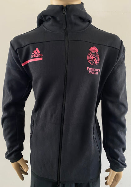 Chamarra Adidas UCL ZNE Anthem Real Madrid CF 2020-21 Warm up Kitroom Player Issue