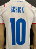 Jersey Puma Visita Selección República Checa 2020-21 schick euro con parches dekographics shirt  czech republic