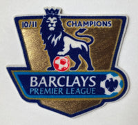 Set de parches Barclays Premier League Champions 2010-11 Manchester United SportingiD Fan