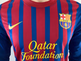 Jersey Barcelona 2011 - 12 Home Long Sleeve Player Issue Kitroom Pedro