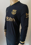 Jersey Nike FC Barcelona 2020-21 Away/Visita Vaporknit Long sleeve Messi Kitroom Player Issue