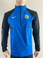 sudadera inter de Milan Milano medio cierre nike shield player issue kitroom 2021 talla chica