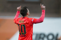 Name set Número Messi 10 FC Barcelona 2014-15 For away and third kit/Para la camiseta de visita y tercera Sipesa Player Issue