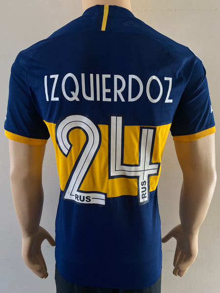 2019 2020 Boca Juniors Home Shirt Izquierdoz 24 player issue Size L