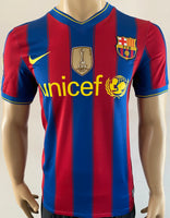 Jersey Nike FC Barcelona 2009-10 Local/Home Sextete Iniesta Nike Fit