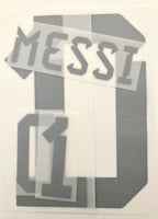2022 Argentina Away Player Issue Noble Name Set Two Star Messi