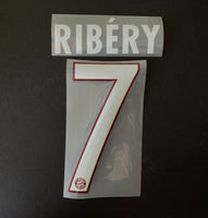 Nombre y numero Bayern Munich 2015-16 Local Ribery
