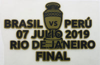 MDT Match Detail Oficial Final de la CONMEBOL Copa América 2019 Brasil Vs Perú Kitroom Player Issue