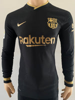 Jersey Nike FC Barcelona 2020-21 Away/Visita Vaporknit Long sleeve SergioKitroom Player Issue
