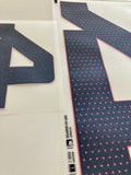 Name set Número Edson Álvarez 4 Selección Nacional de México 2022 For away kit/Para la camiseta de visita Mundial de Qatar Cantón Merchandising/Dekographics Kitroom Player Issue