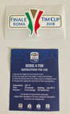 Parche Finale Tim Cup  Roma 2018 Juventus Vs AC Milan Stilscreen