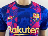 2021-2022 FC Barcelona Third Shirt European Competitions Pre Owned Size M