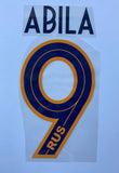 2019 2019 Abila Name Set Player Issue Boca Juniors Art Color away