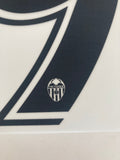 Name set Número Gameiro 9 Valencia CF 2018-18 Para la camiseta de local/for home kit La Liga Aneyron