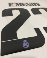 2022-2023 Real Madrid CF Home Name Set and Number Ferland Mendy Player Issue Champions and Cup Avery Dennison