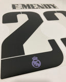 2022-2023 Real Madrid CF Home Name Set and Number Ferland Mendy Player Issue Champions and Cup Avery Dennison