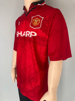 1994-1996 Manchester United Home Shirt Pre Owned Size XXL