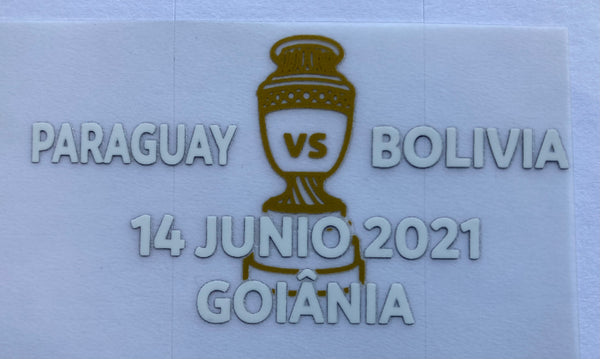 Match Detail Oficial Copa América 2021 Paraguay vs Bolivia
