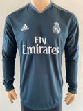 Jersey Adidas Real Madrid CF 2018-19 Visita/Away Marco Asensio UCL Long Sleeve Climachill Kitroom Player Issue