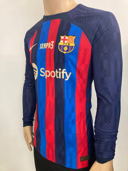 Playera barcelona top manga larga
