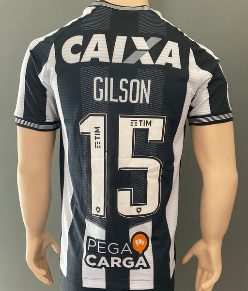 Jersey Topper Botafogo 2017-18 Home/Local Copa Sudamericana Gilson Kitroom Player Issue